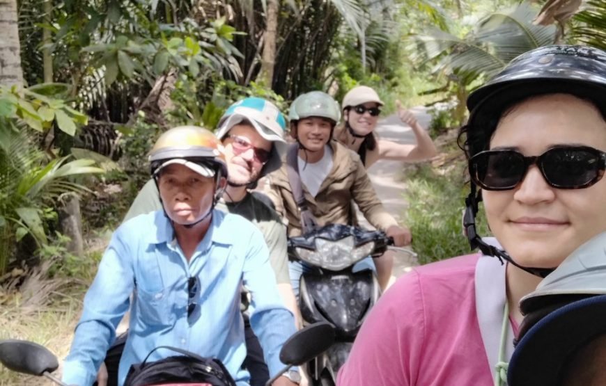 Explore Mekong Delta Ben Tre by Motorbike