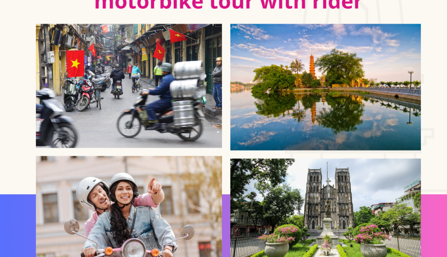 Hanoi Fun City Motorbike Tour with Rider-Guide