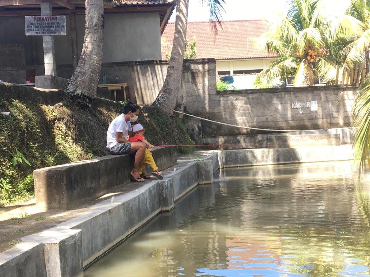 Gianyar :Fishing to fresh water day tour 