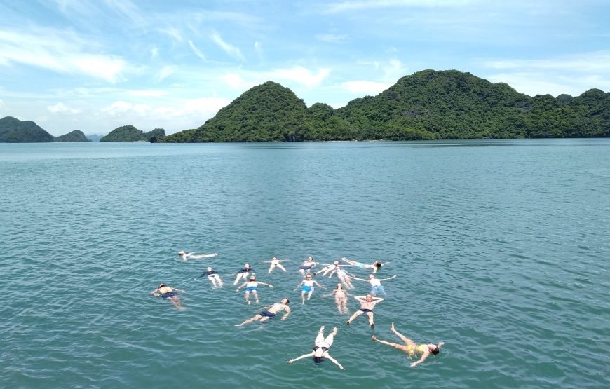 Cat Ba Island: Full-day Cruise to Lan Ha bay and Ha Long Bay