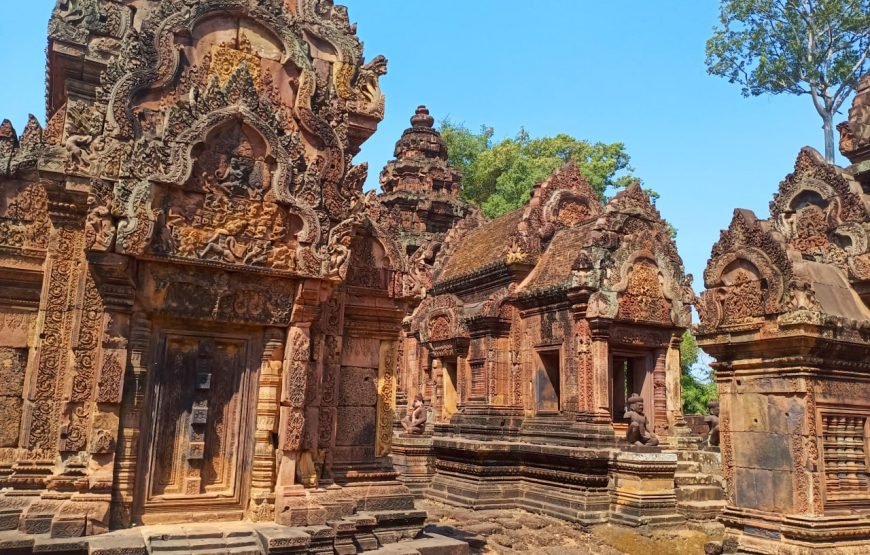 One Day Private Trip to Kbal Spean, Banteay Srei and Banteay Samre