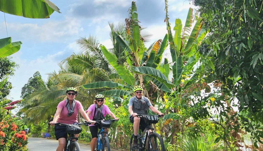 Mekong cycling tours