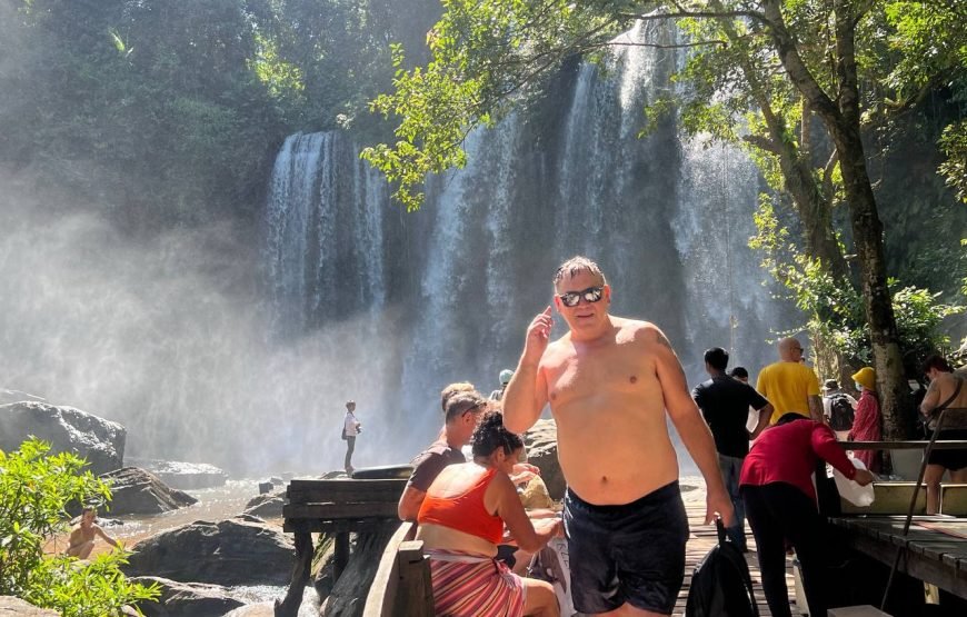 Phnom Kulen Waterfall & 1000 Lingas Shared Tour