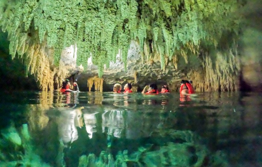 Full Day Tulum Ruins Tour Cenote and Swimming with Sea Turtles