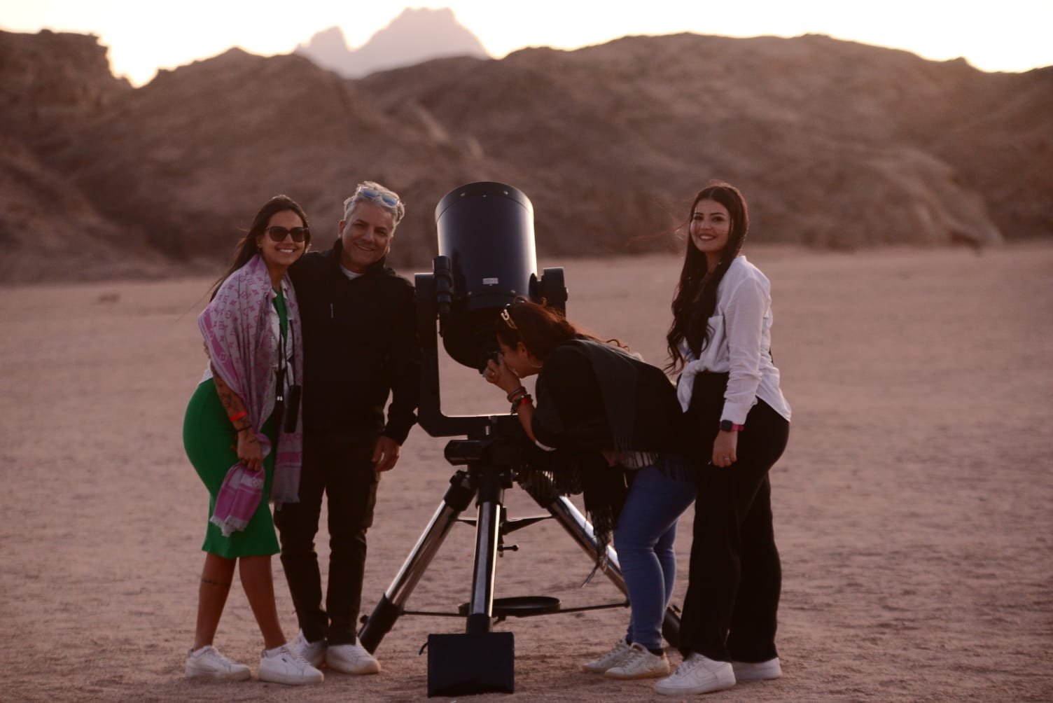 Desert stargazing 