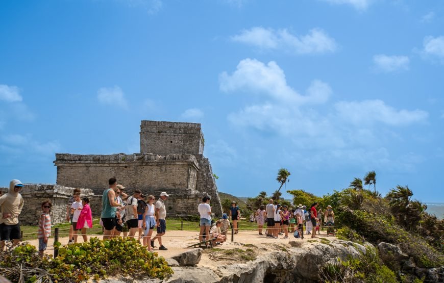 Full Day Tulum Ruins Tour Cenote and Swimming with Sea Turtles