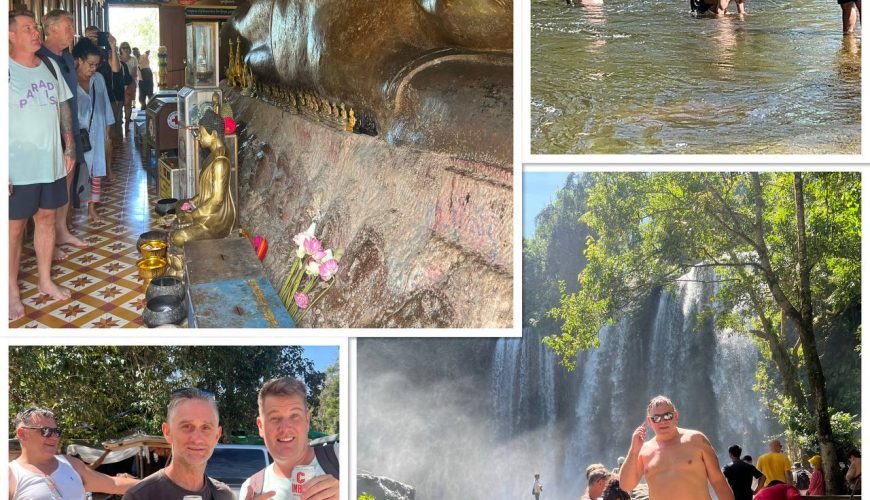 Phnom Kulen Waterfall & 1000 Lingas Shared Tour