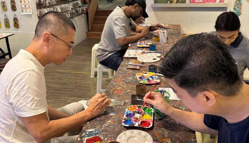 Fun with Glass & Color: A DIY Glass Art Adventure in Penang