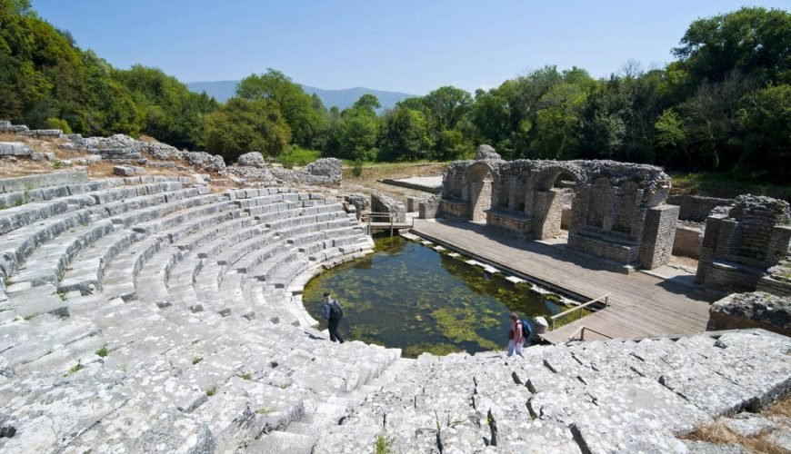 Saranda Day Tour: Butrint & Blue Eye Kayaking Experience
