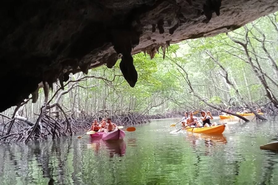 Krabi : Half day Kayak Adventure at Ao Thalane