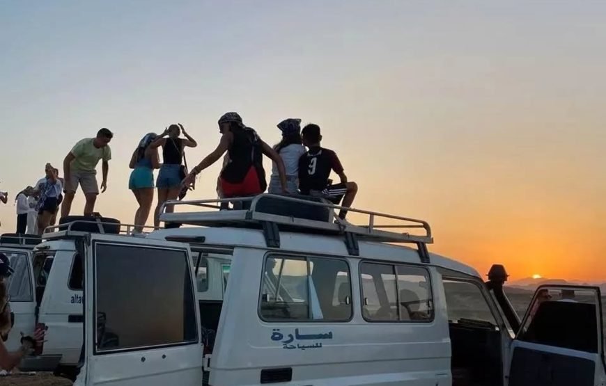 Hurghada ATV Quad, Camel and Spider Car with Dinner Show