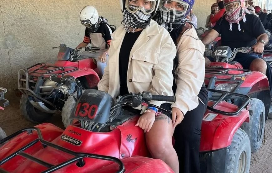 Hurghada ATV Quad, Camel and Spider Car with Dinner Show