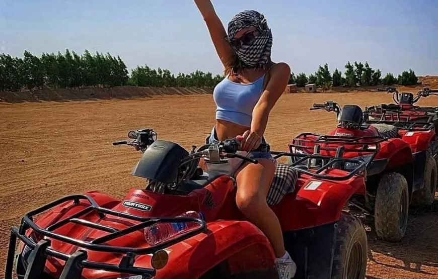 Hurghada ATV Quad, Camel and Spider Car with Dinner Show