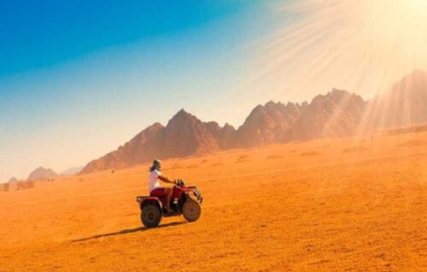 Quad 3 Hours in Hurghada with Camel Ride