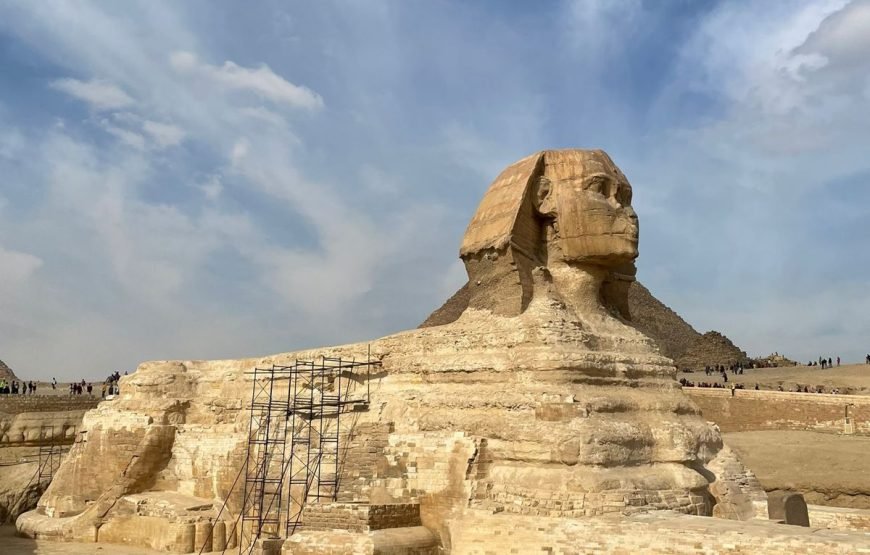 Giza Pyramids With GEM (Grand Egyptian Museum)