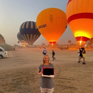 Hot Air Balloon Ride in Luxor, Egypt