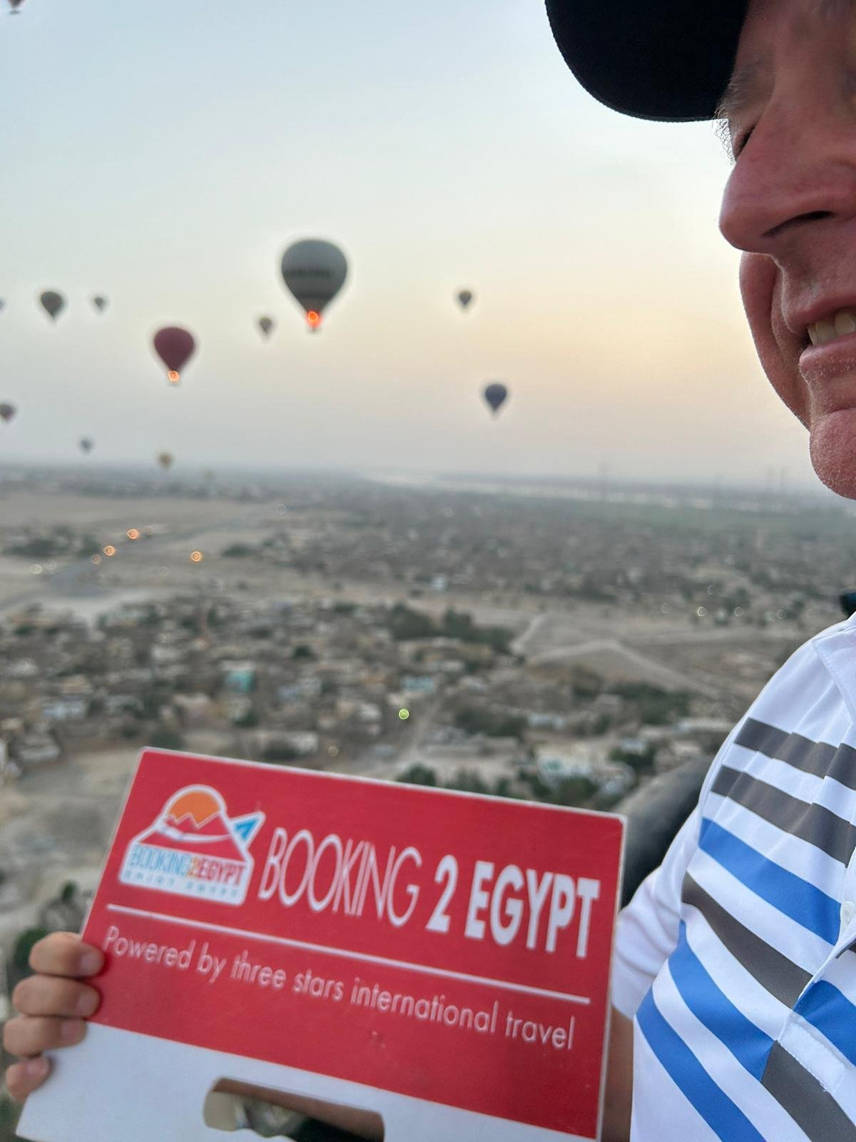 Hot Air Balloon Ride in Luxor, Egypt