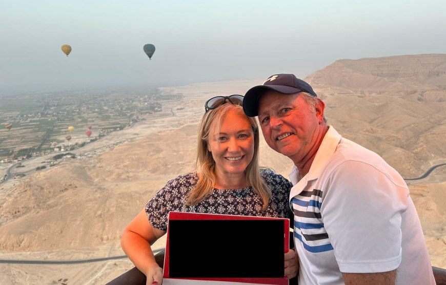 Hot Air Balloon Ride in Luxor, Egypt