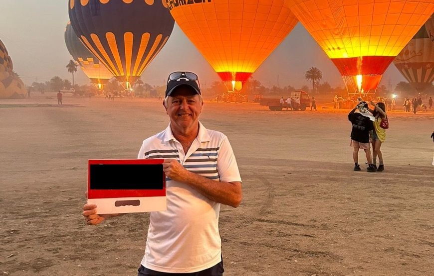 Hot Air Balloon Ride in Luxor, Egypt