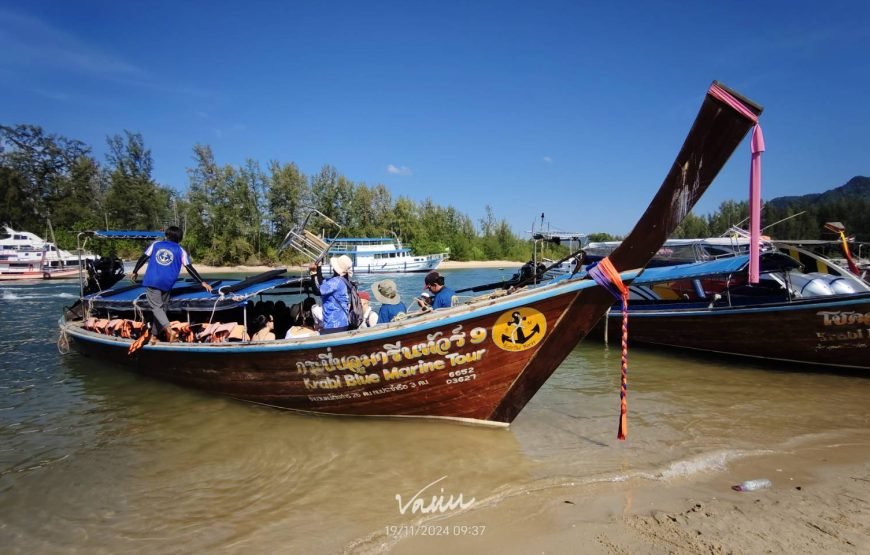Krabi Day Trip to 4 Islands by Longtail Boat