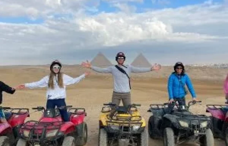 Quad Bike Ride In The Pyramids Of Giza