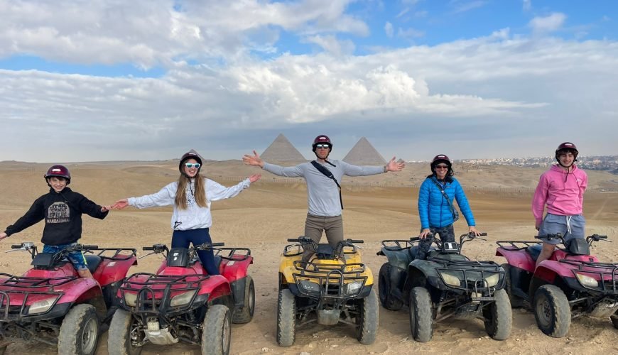 Quad Bike Ride In The Pyramids Of Giza