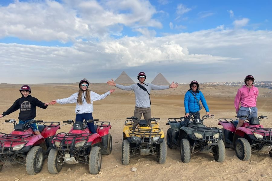 Quad Bike Ride In The Pyramids Of Giza