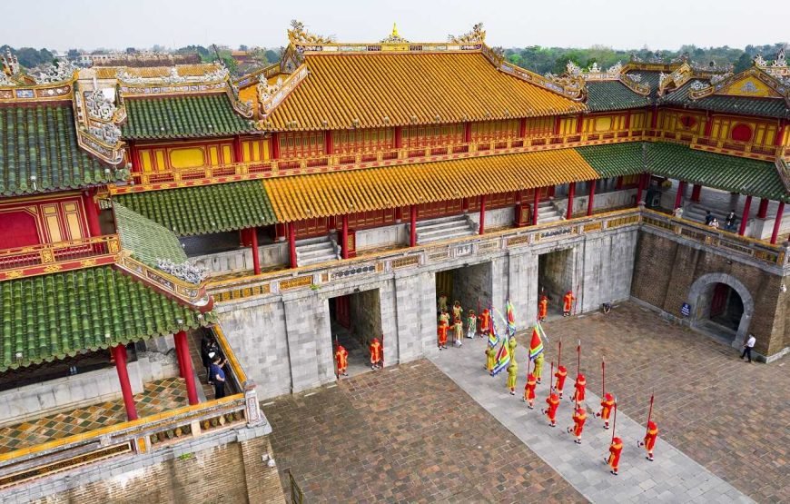 From Hue: Full Day with Tombs, Citadel, Pagoda & Boat Trip