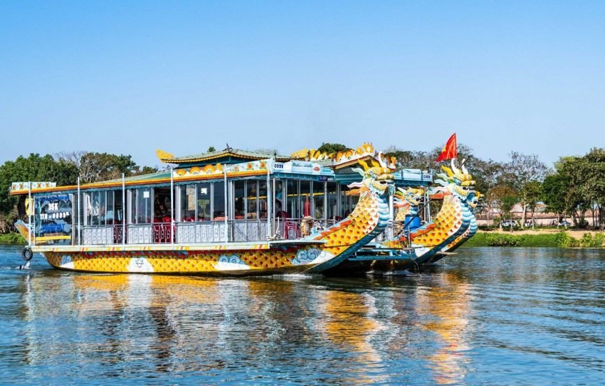 From Hue: Full Day with Tombs, Citadel, Pagoda & Boat Trip