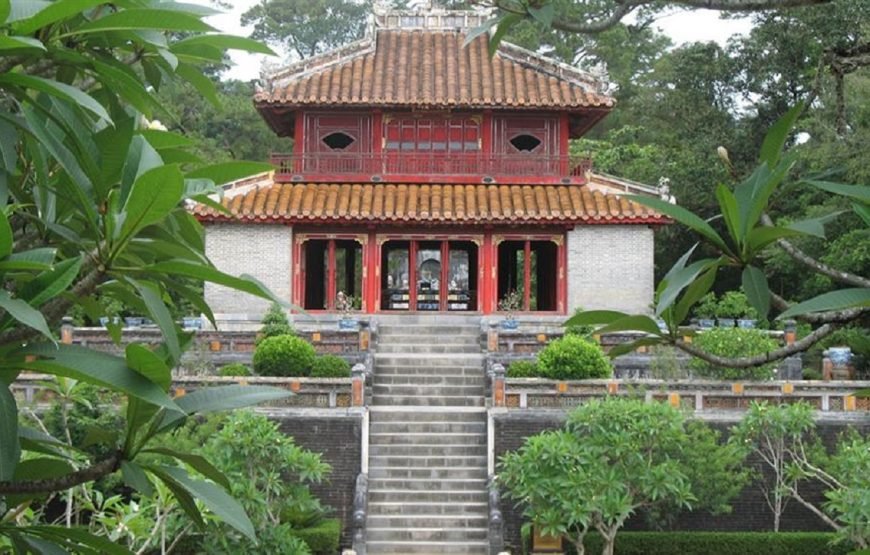 From Hue: Full Day with Tombs, Citadel, Pagoda & Boat Trip