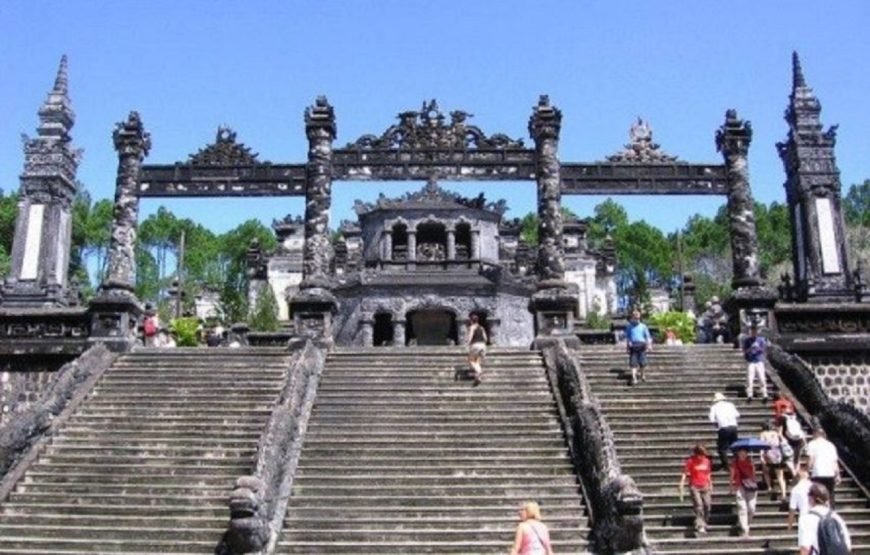 From Hue: Full Day with Tombs, Citadel, Pagoda & Boat Trip