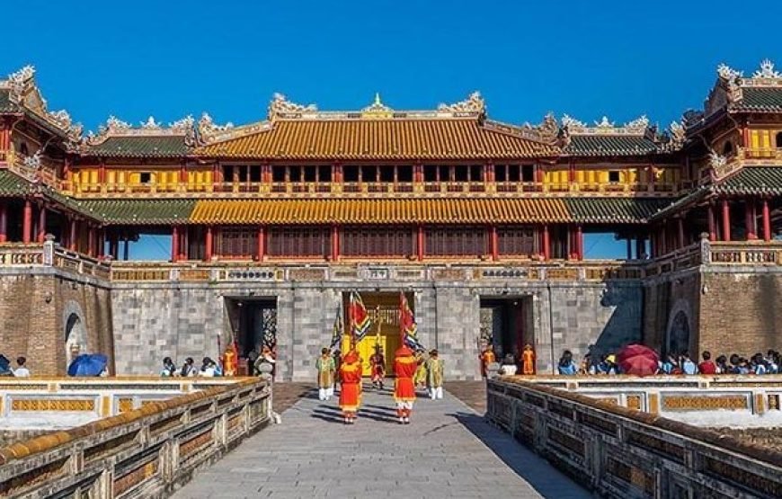 From Hue: Full Day with Tombs, Citadel, Pagoda & Boat Trip