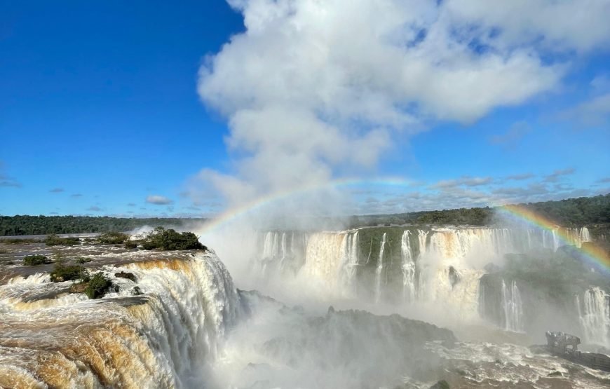 Iguassu Falls Full-Day Experience: Brazil & Argentina Sides + Skip-the-Line & Hotel Pickup