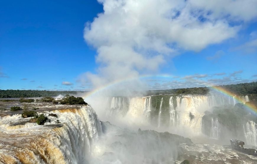 Iguassu Falls Full-Day Experience: Brazil & Argentina Sides + Skip-the-Line & Hotel Pickup