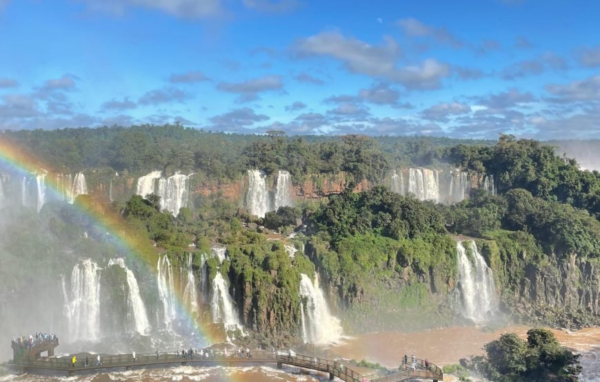 Iguassu Falls Full-Day Experience: Brazil & Argentina Sides + Skip-the-Line & Hotel Pickup