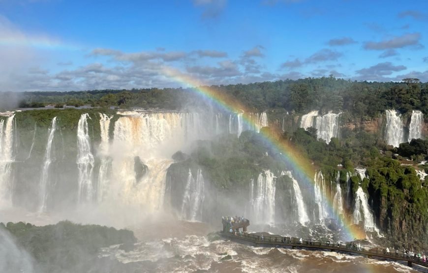 Iguassu Falls Full-Day Experience: Brazil & Argentina Sides + Skip-the-Line & Hotel Pickup