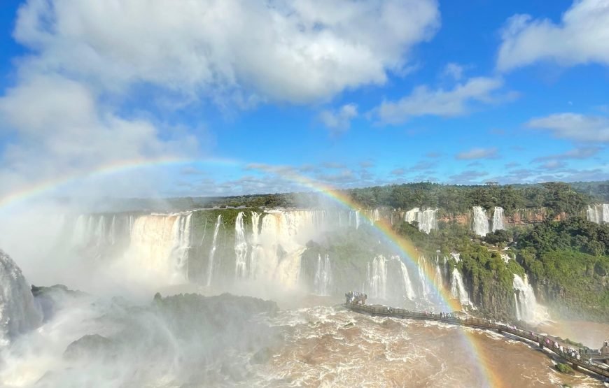 Iguassu Falls Full-Day Experience: Brazil & Argentina Sides + Skip-the-Line & Hotel Pickup