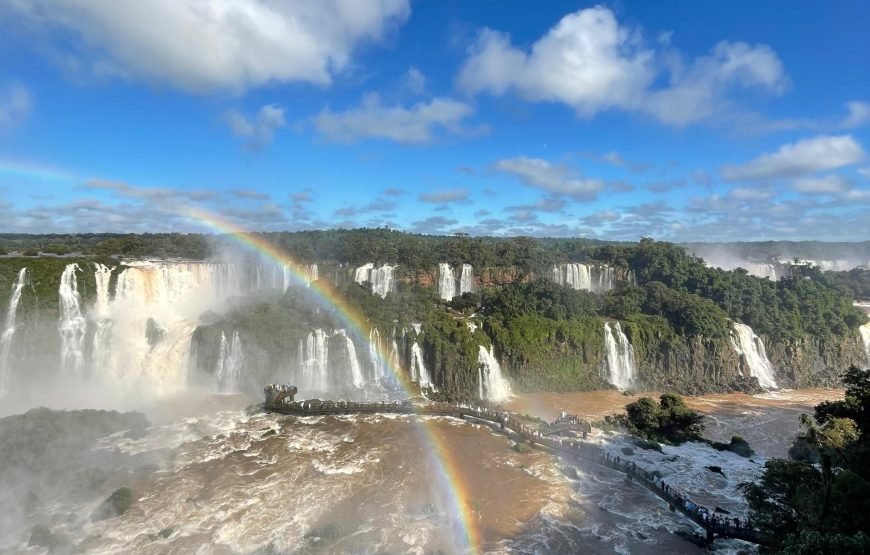 Iguassu Falls Full-Day Experience: Brazil & Argentina Sides + Skip-the-Line & Hotel Pickup