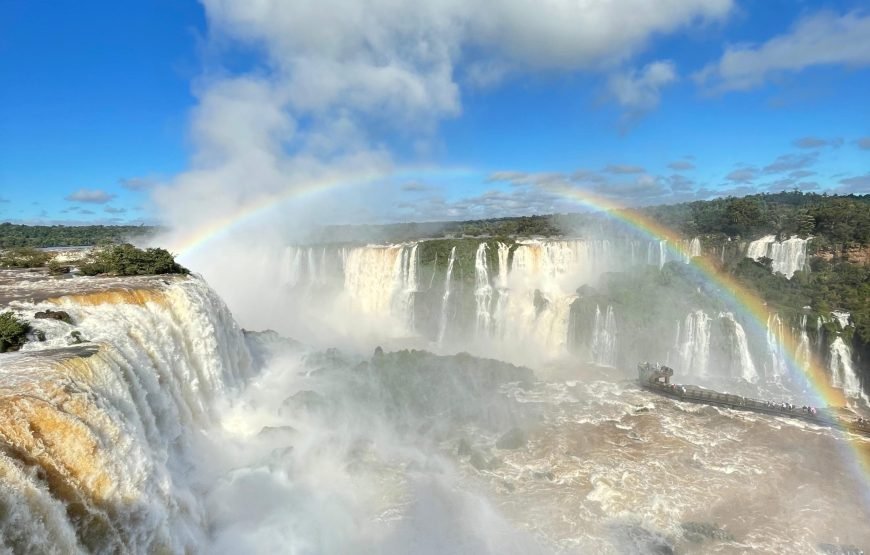 Iguassu Falls Full-Day Experience: Brazil & Argentina Sides + Skip-the-Line & Hotel Pickup