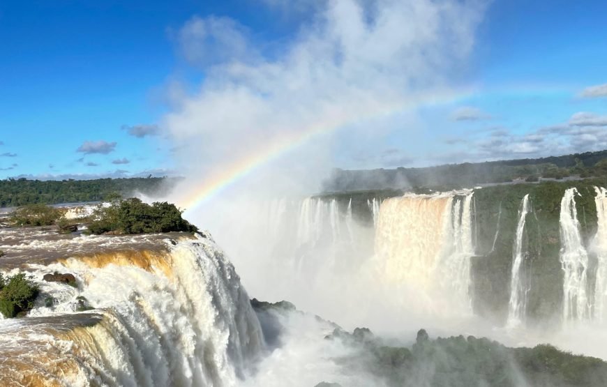 Iguassu Falls Full-Day Experience: Brazil & Argentina Sides + Skip-the-Line & Hotel Pickup