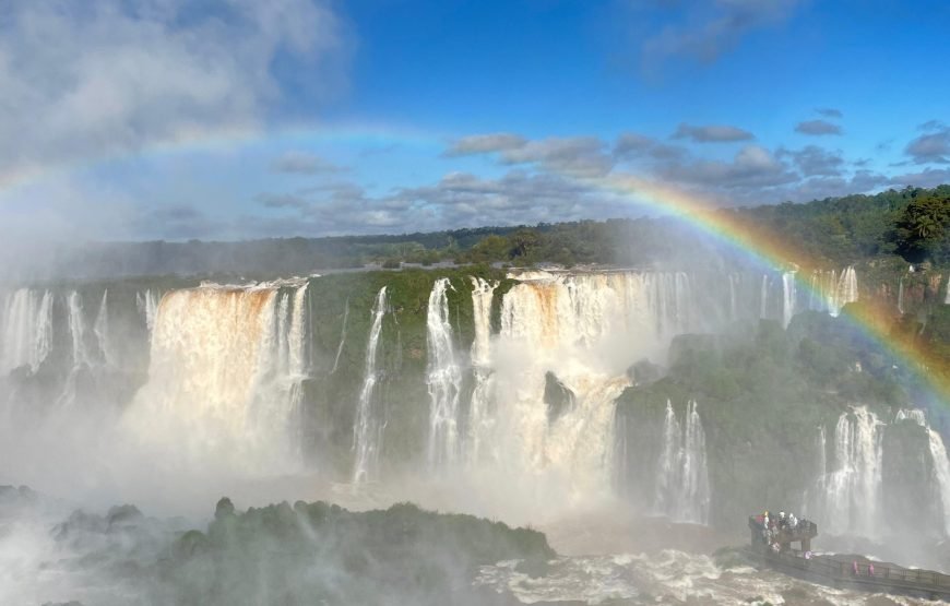 Iguassu Falls Full-Day Experience: Brazil & Argentina Sides + Skip-the-Line & Hotel Pickup