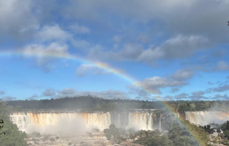 Iguassu Falls Full-Day Experience: Brazil & Argentina Sides + Skip-the-Line & Hotel Pickup