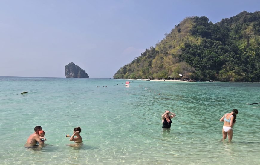 Krabi Day Trip to 4 Islands by Longtail Boat