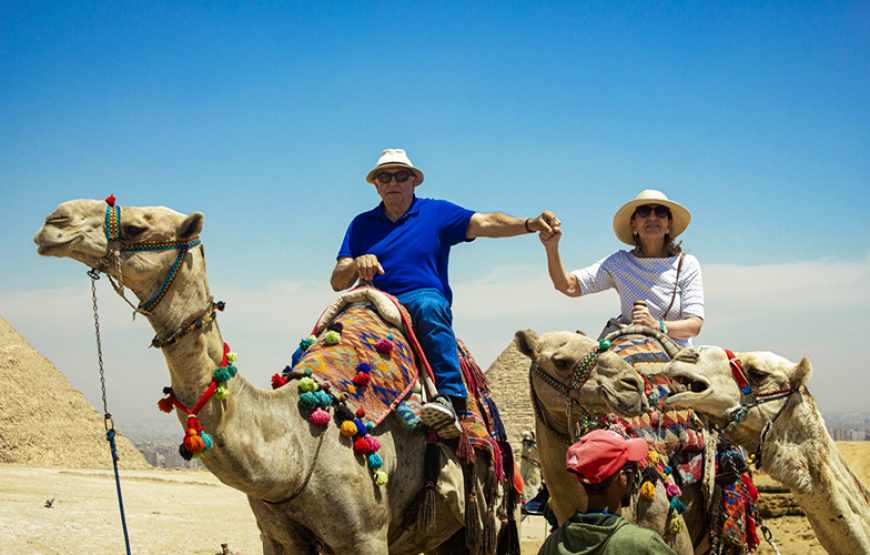 Sunrise Camel Ride, Pyramids Private Tour and Local Breakfast