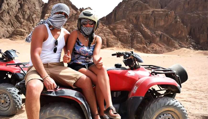 Desert Adventure in Sharm El Sheikh – Quad Biking, Camel Ride & Bedouin Experience