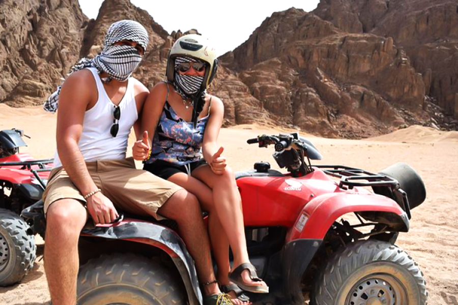 Desert Adventure in Sharm El Sheikh – Quad Biking, Camel Ride & Bedouin Experience