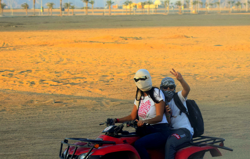 Desert Adventure in Sharm El Sheikh – Quad Biking, Camel Ride & Bedouin Experience