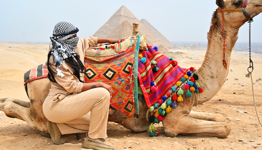 Sunrise Camel Ride, Pyramids Private Tour and Local Breakfast