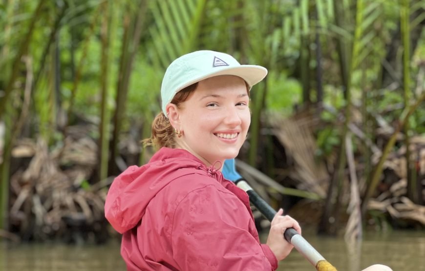 Kayak Trip Around Green Cathedral, Sunset, Swim