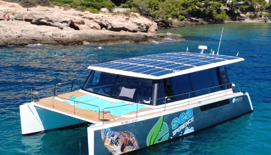 Eco-Friendly Solar Catamaran Tour in Mallorca – E-Sea Experience